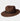 Racing Brown Knightsbridge Fedora