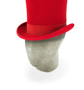 Red Tall Top Hat